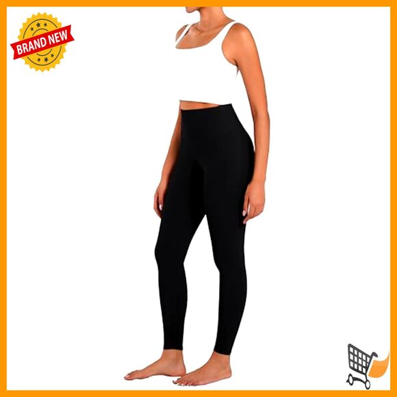 High Waist Tummy Control Workout Leggings Buttery Soft Stretch Yoga - Picture 5 of 7